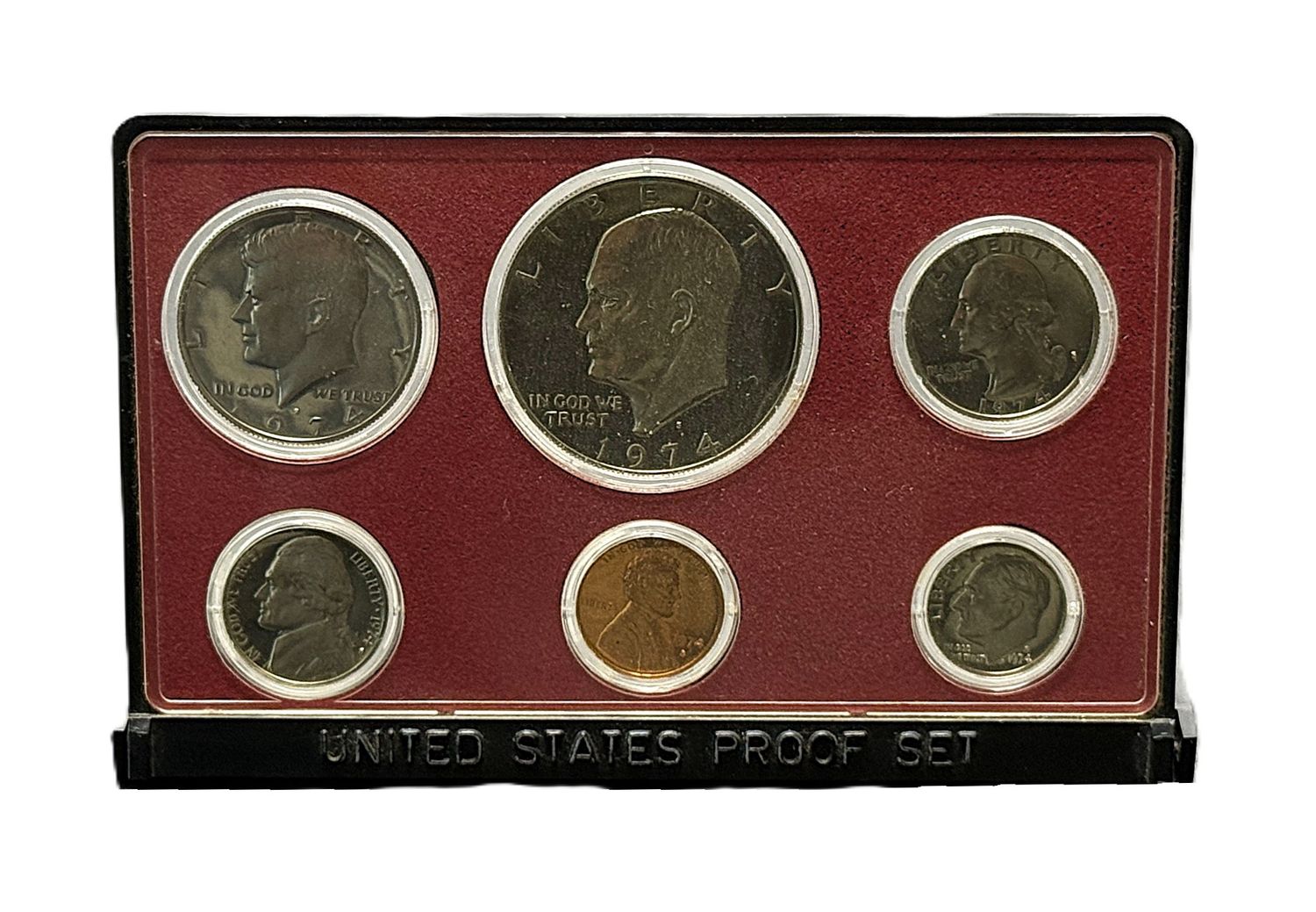 1974-S United States Mint 6-Coin Proof Set OGP