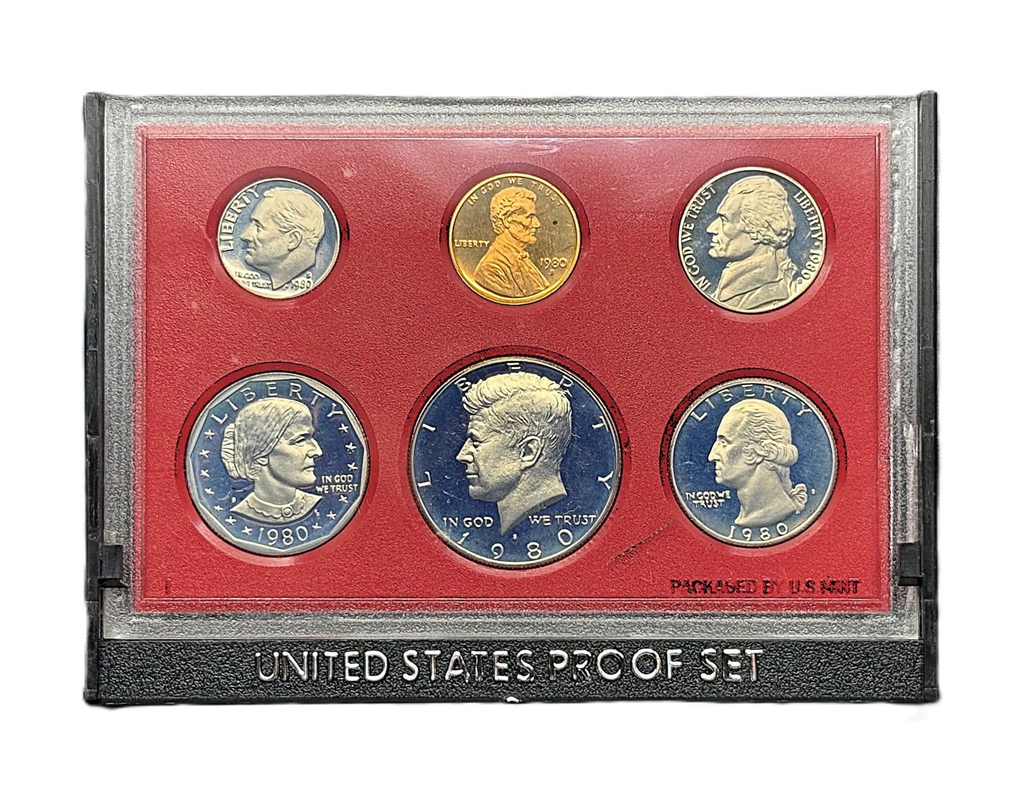 1980-S United States Mint 6-Coin Proof Set OGP