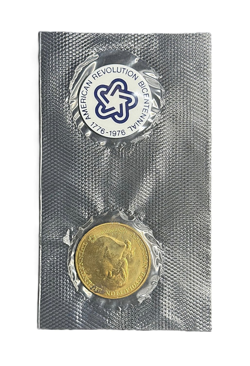 1972 US Mint American Revolution Bicentennial George Washington Sons of Liberty Bronze Medal- OGP