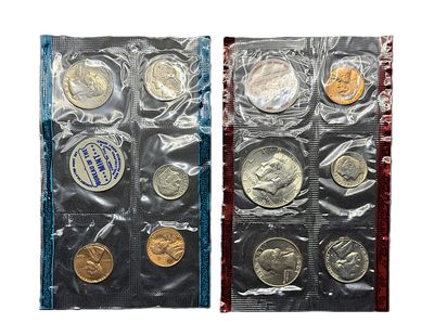 1968-P&amp;D US Mint- Philadelphia &amp; Denver- Uncirculated- OGP