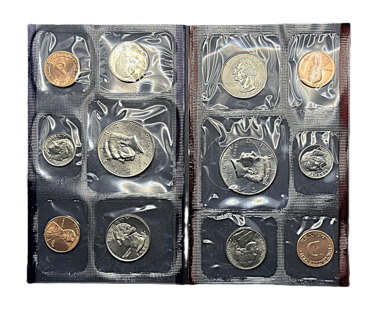 1996-P&amp;D United States Mint Uncirculated Coin Set