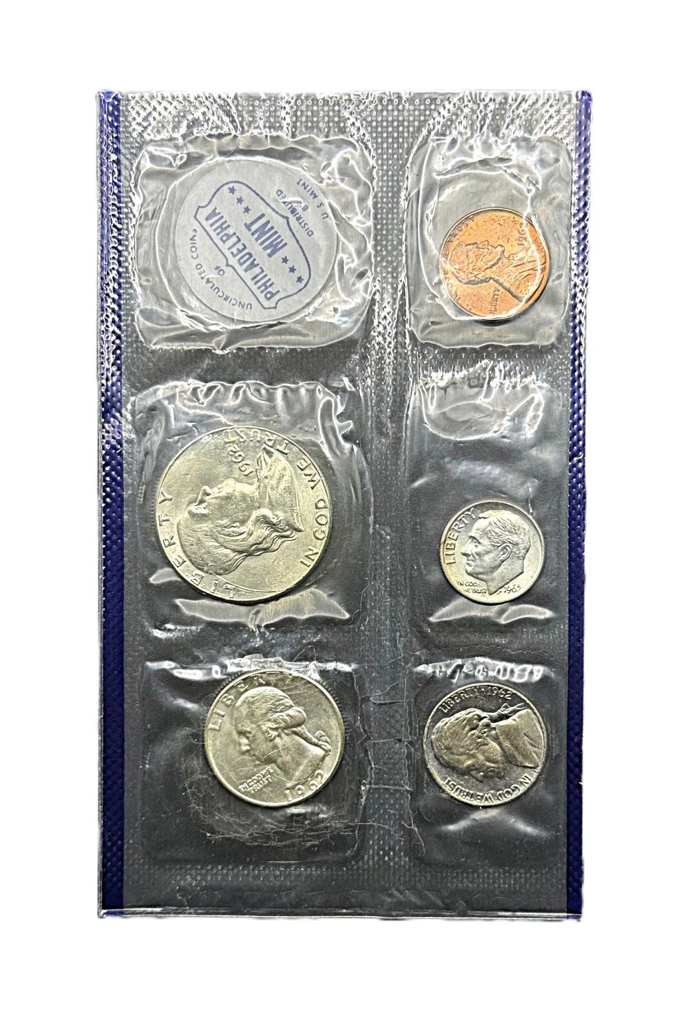 1962 Philadelphia Mint Uncirculated Coin Set