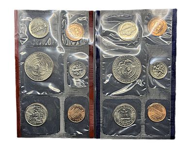 1993-P&amp;D US Mint Set- Philadelphia &amp; Denver- Uncirculated- OGP
