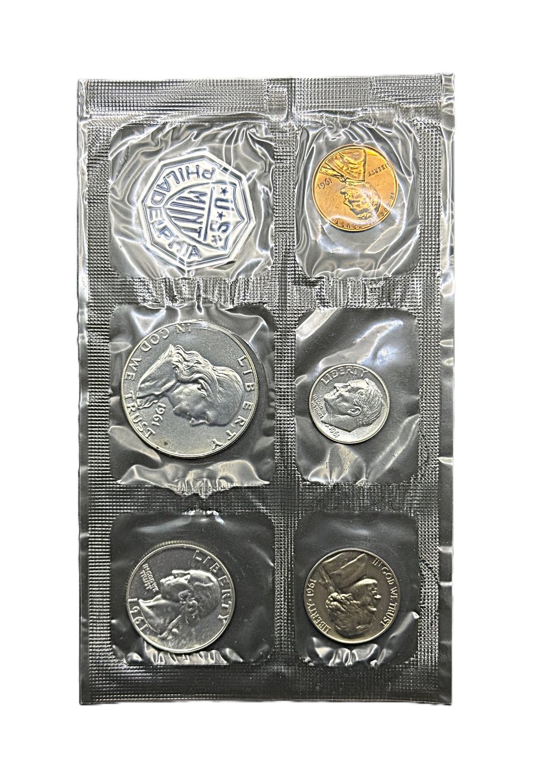 1961-P US Mint Set- Philadelphia Uncirculated- OGP