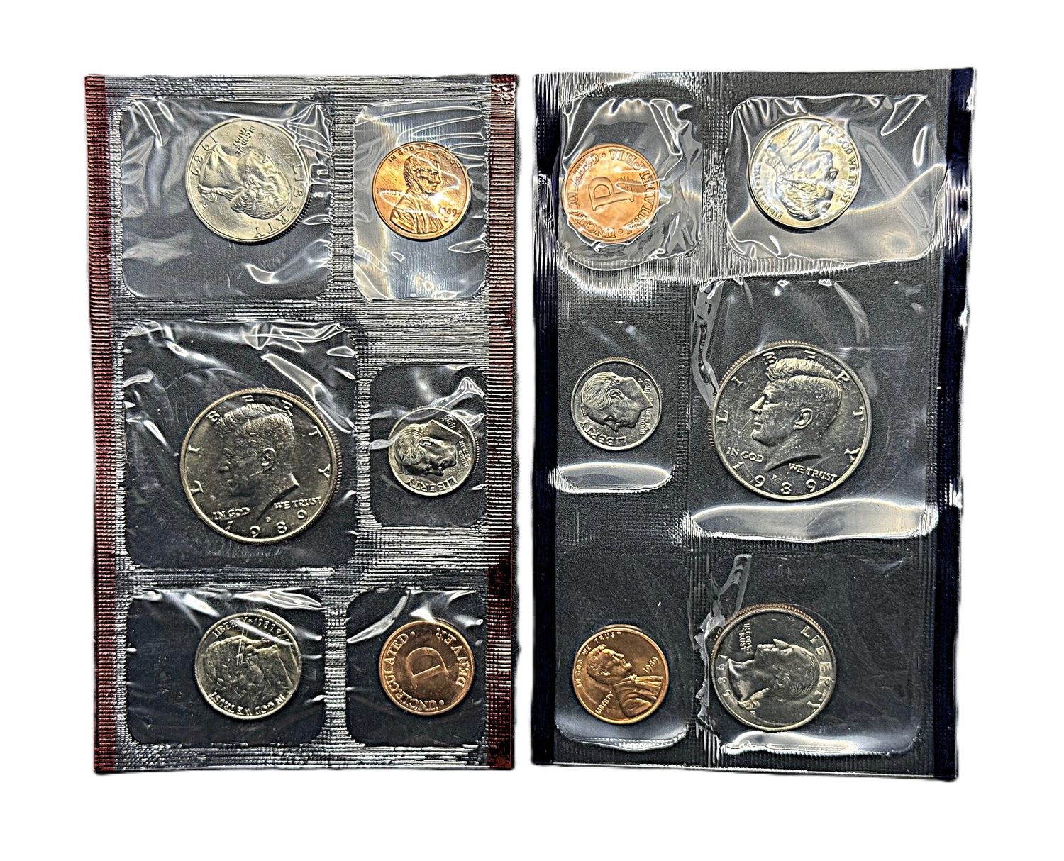 1989 P&amp;D United States Mint Uncirculated Coin Set OGP