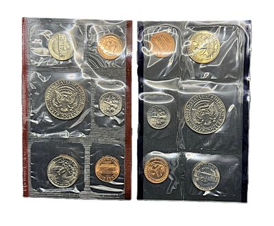 1989-P&amp;D US Mint Set- Philadelphia &amp; Denver- Uncirculated- OGP
