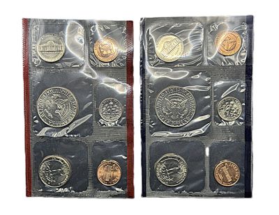 1991-P&amp;D US Mint Set- Philadelphia &amp; Denver- Uncirculated- OGP