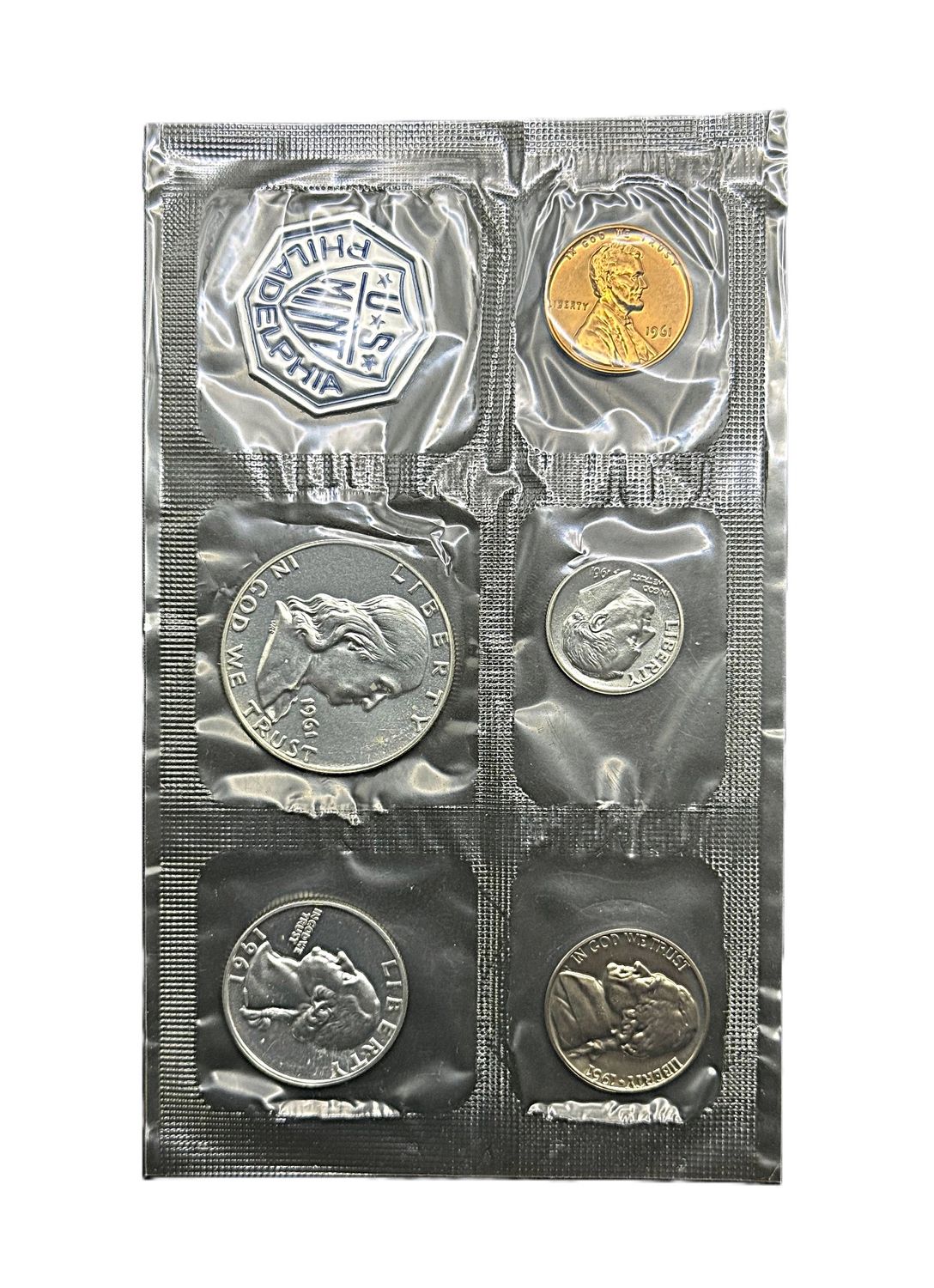 1961-P US Mint Set- Philadelphia- Uncirculated- OGP