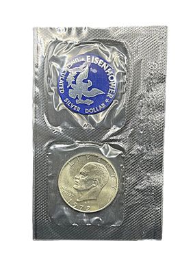 1972-S Eisenhower Silver Dollar- Uncirculated