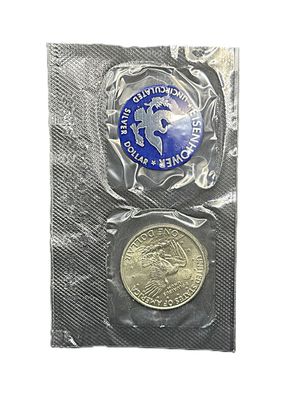1972-S Eisenhower Silver Dollar- Uncirculated