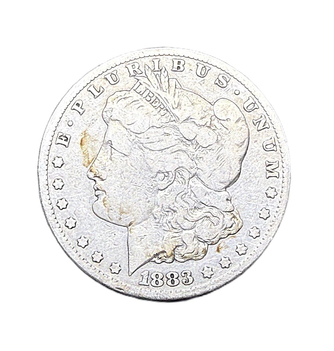 1883-CC Morgan Silver Dollar Carson City Mint