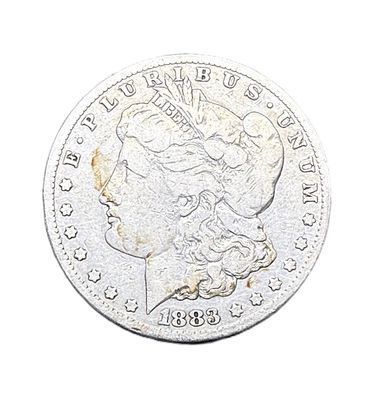 1883-CC Morgan Silver Dollar Carson City Mint