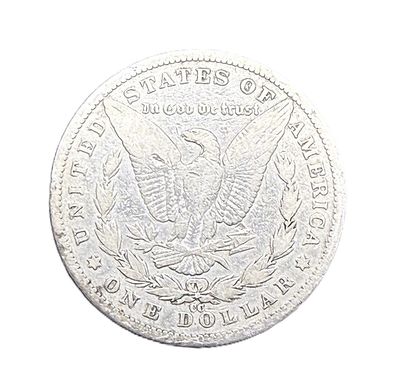 1890-CC Morgan Silver Dollar Carson City