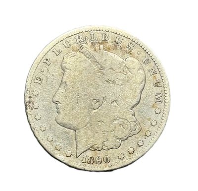 1890-CC Morgan Silver Dollar Carson City