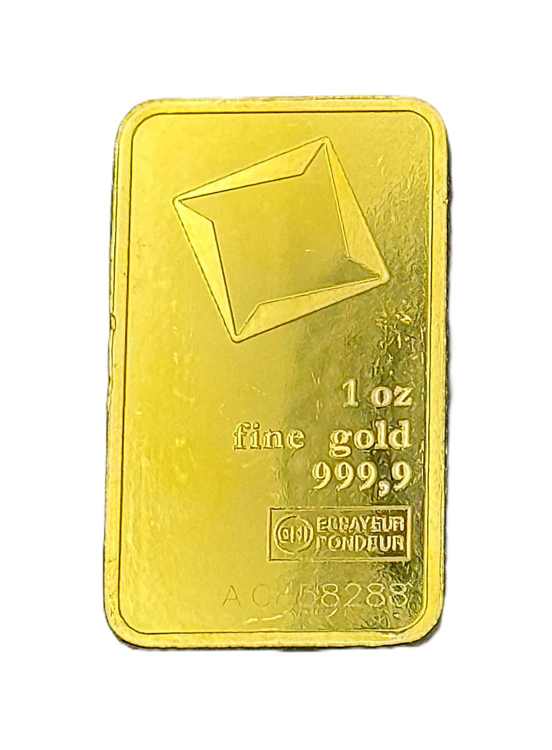 Valcambi Suisse 1 oz .9999 Fine Gold Bullion Bar