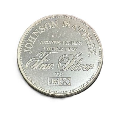 Johnson Matthey- The Right to Counsel- 1 oz Silver Round