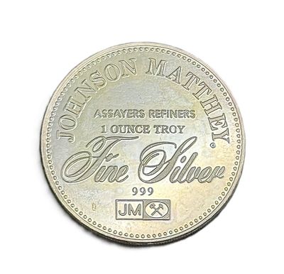 Johnson Matthey- The Right to Privacy- 1 oz Silver Round