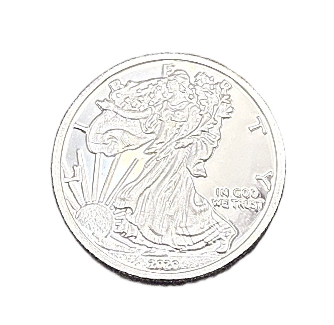 2020 American Silver Eagle Design 1/10 oz Silver Round