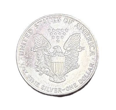 1986 American Silver Eagle 1 oz Silver Bullion Coin First Year Issue