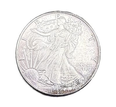 1986 American Silver Eagle 1 oz Silver Bullion Coin First Year Issue