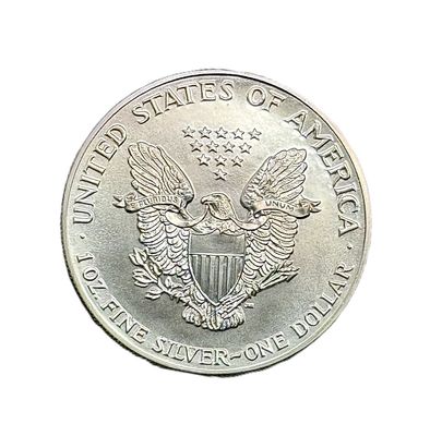 1990 American Silver Eagle 1 oz Silver Bullion Coin