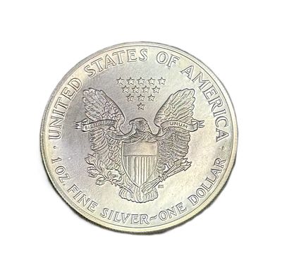 1989 American Silver Eagle 1 oz Silver Coin