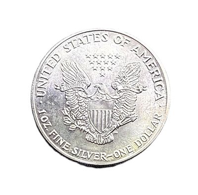 1990 American Silver Eagle  1 oz Coin
