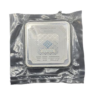 500g Geiger Edelmetalle Schloss Güldengossa Silver Bar