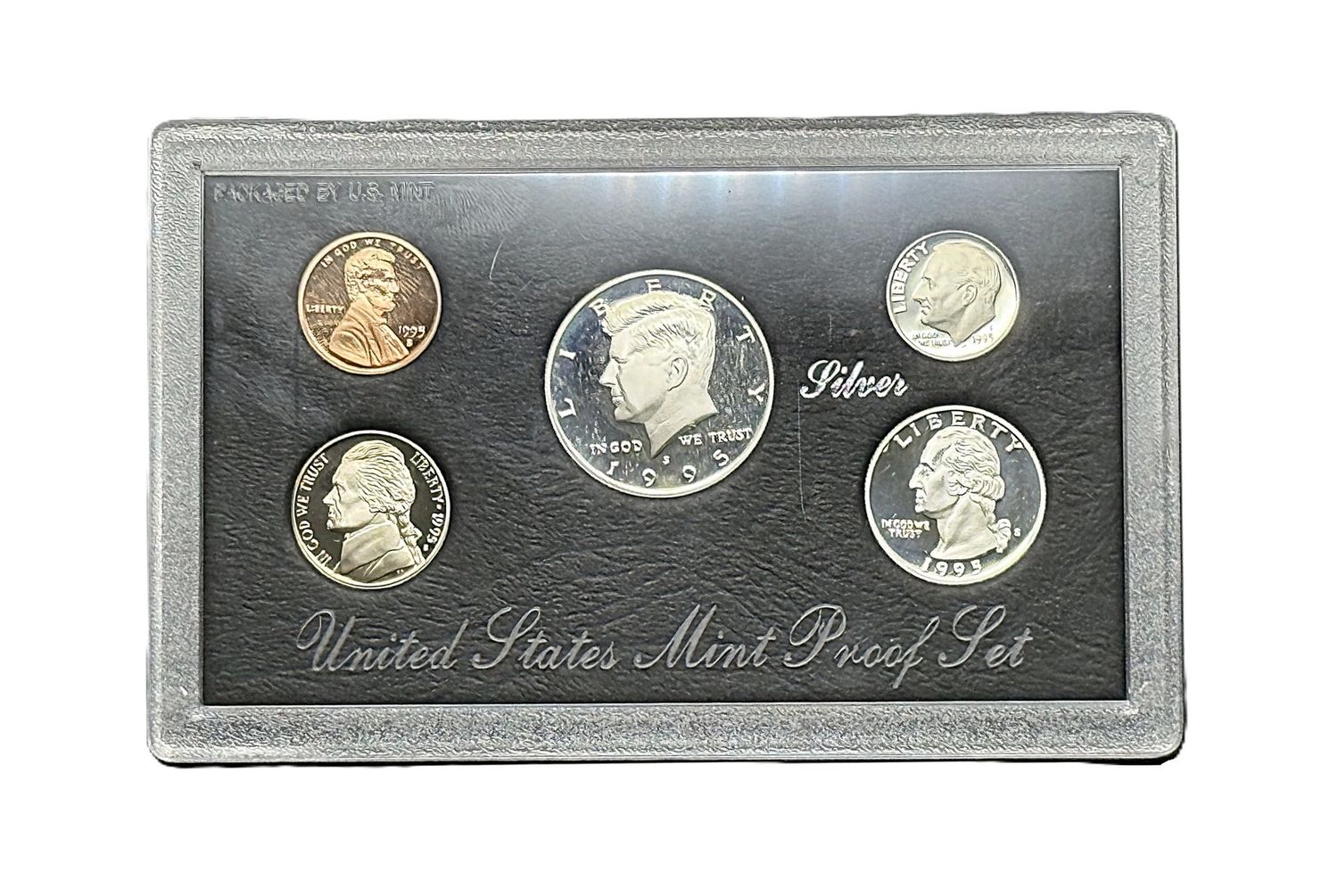 1995-S United States Mint Silver Proof Set (5 Coins)