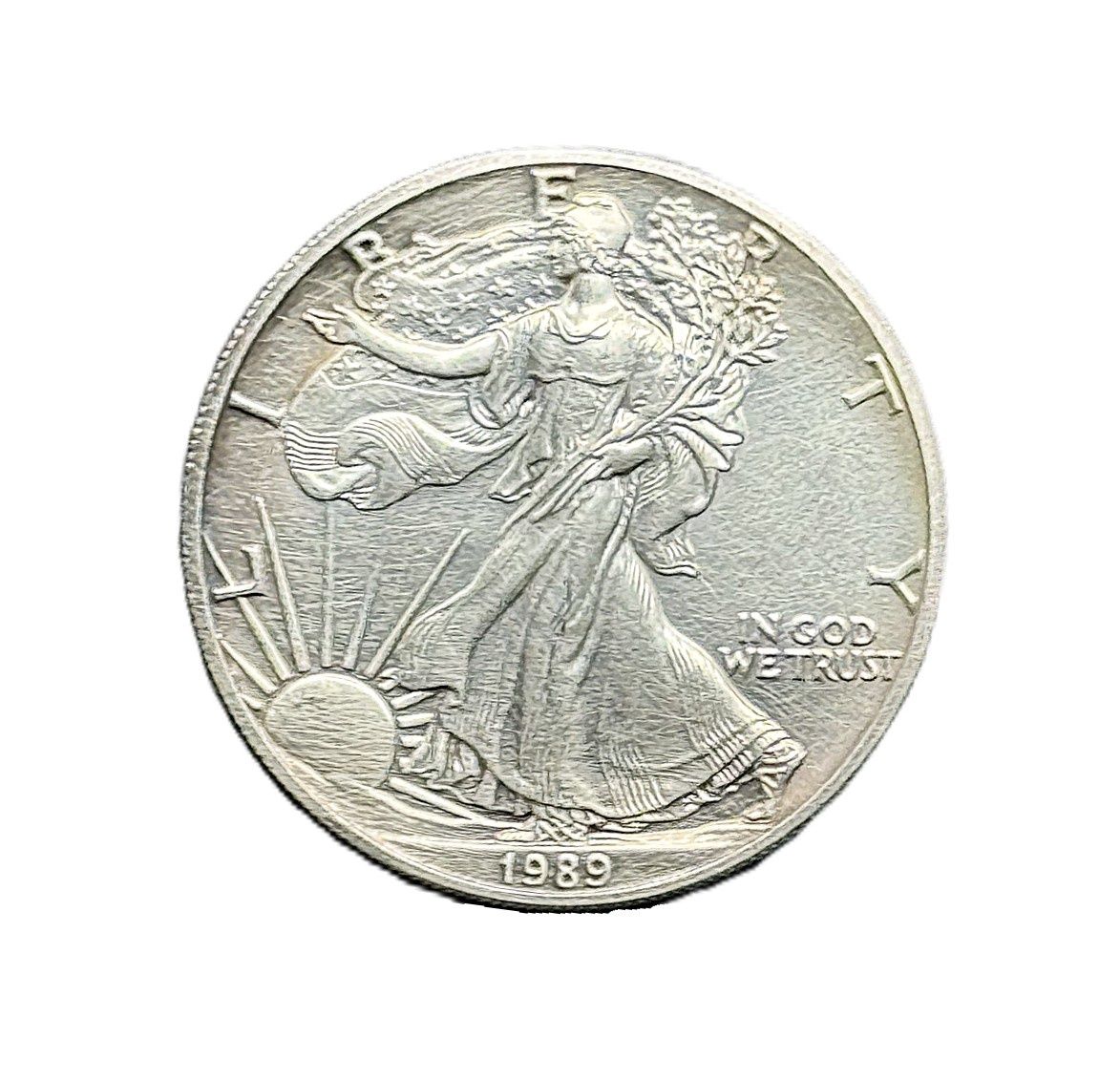 1989 American Silver Eagle 1 oz Bullion Coin
