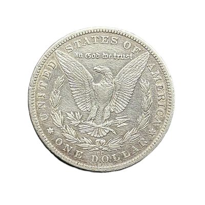 1890-CC Carson City Morgan Silver Dollar