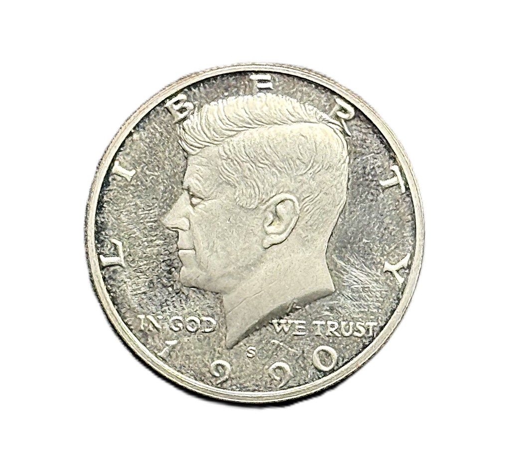 1990-S Proof Kennedy Half Dollar