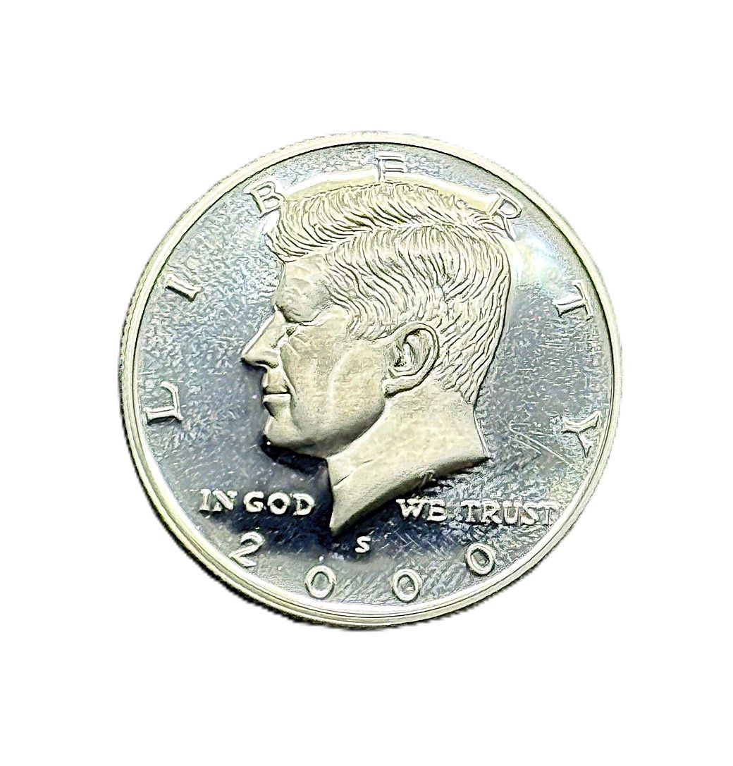 2000-S Silver Proof Kennedy Half Dollar