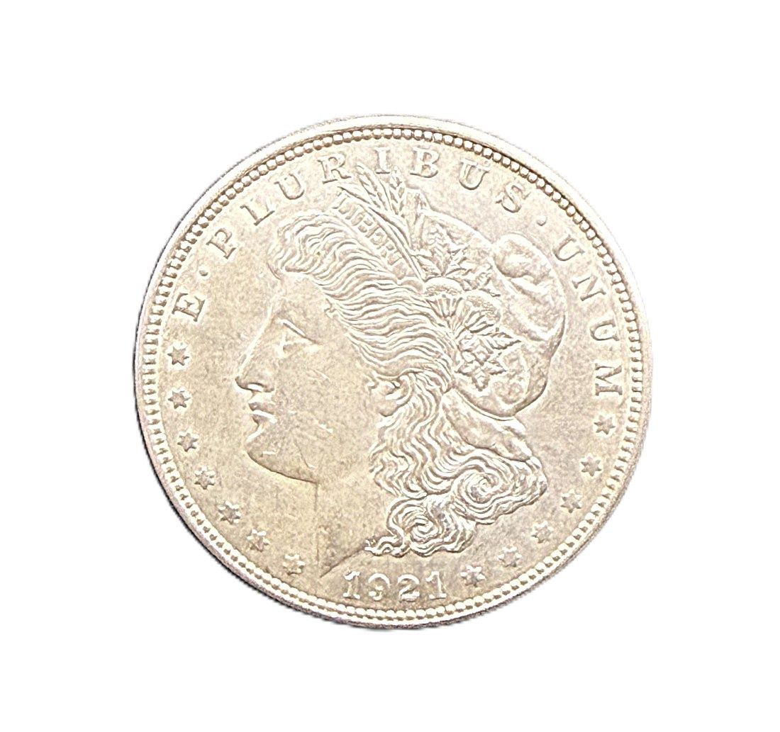 1921 Morgan Silver Dollar Circulated Coin
