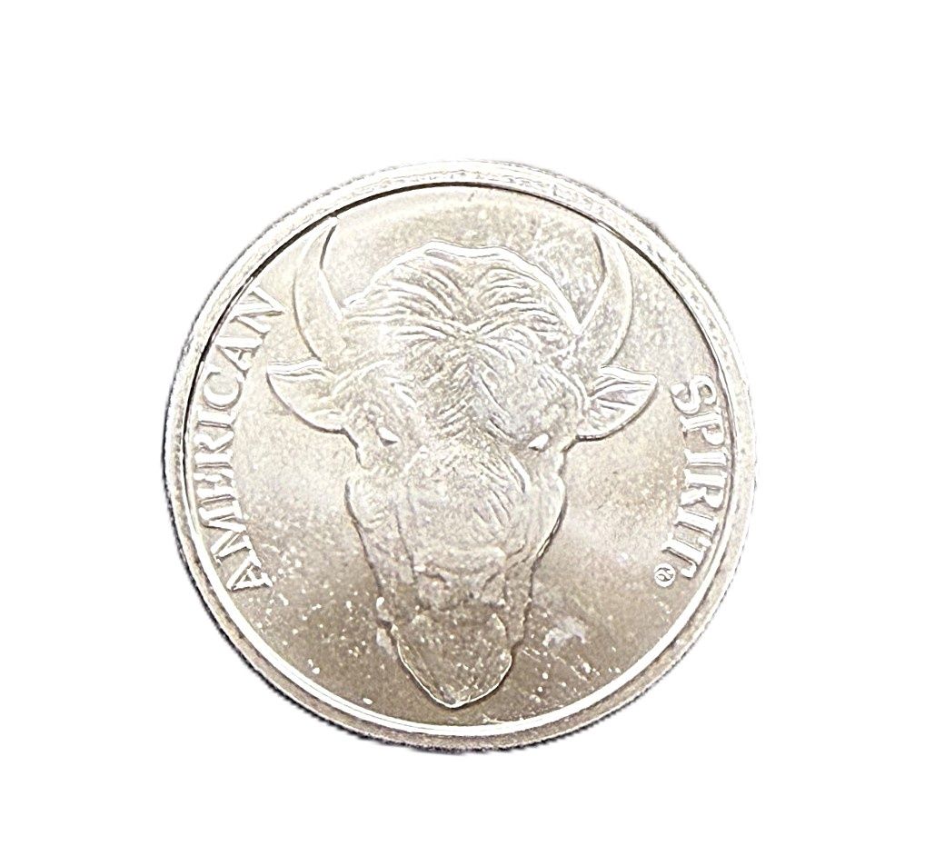 1 oz American Spirit Buffalo Silver Round