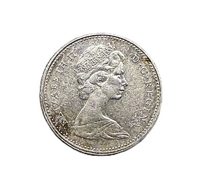 1968 Canada 10 Cents Nickel Bluenose Dime