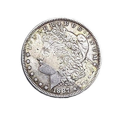 1887 Morgan Silver  Dollar