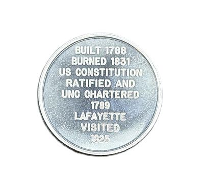 North Carolina State House &amp; Market House Silver Medal Set (2-pc)