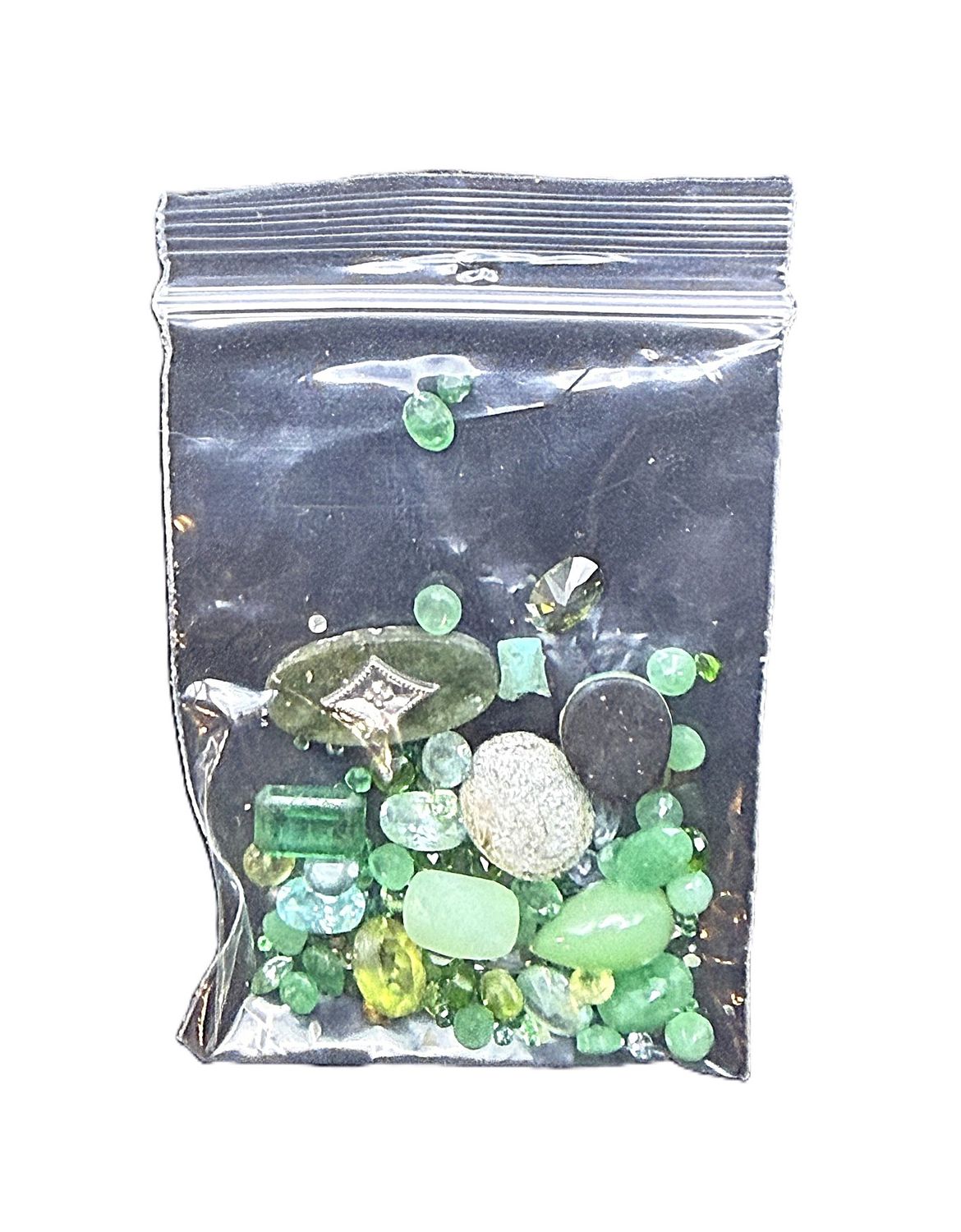 Lush Verdant Green Mix Loose Gemstone Lot