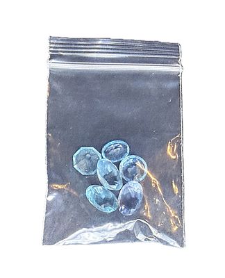 Ocean Blue Topaz Mix Loose Gemstone Lot