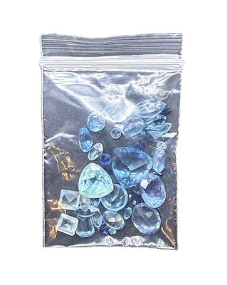 Sky Blue Topaz Mix Loose Gemstone Lot
