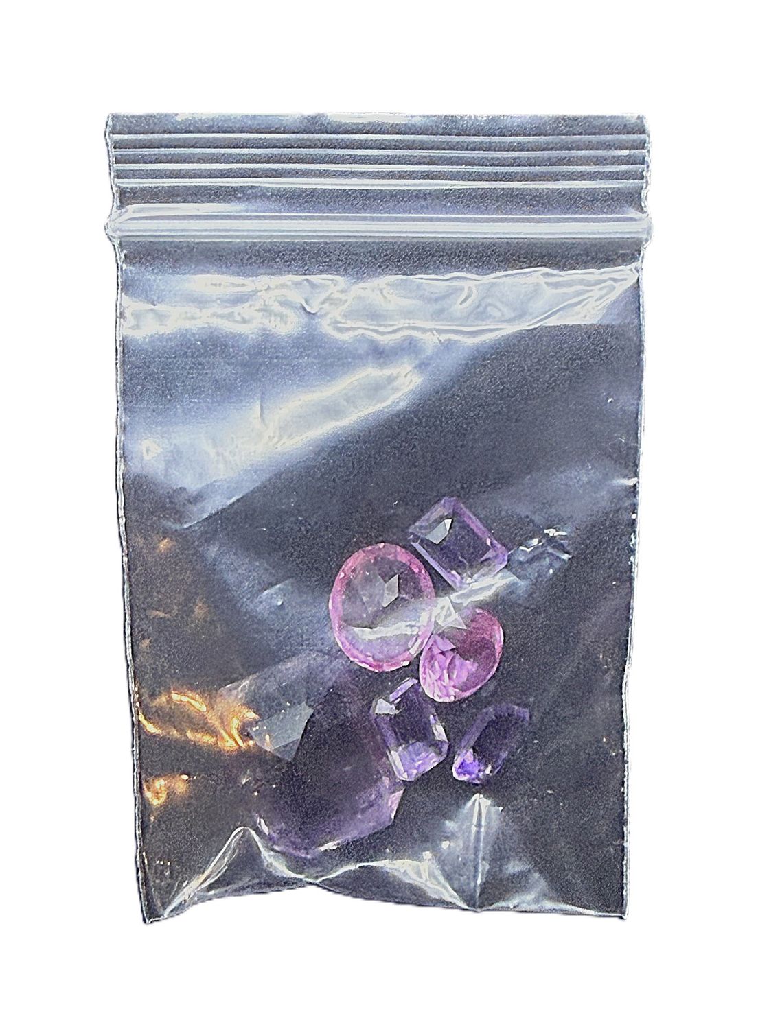 Pinkish Purple Mix Loose Gemstone Lot