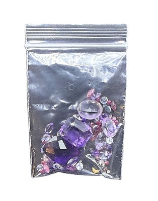 Vivid Purple Passion Mix Loose Gemstone Lot