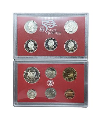 2005 United States Mint Silver Proof Set - Original Packaging with COA