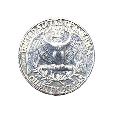 1957 Washington Quarter Silver Coin - XF Toned