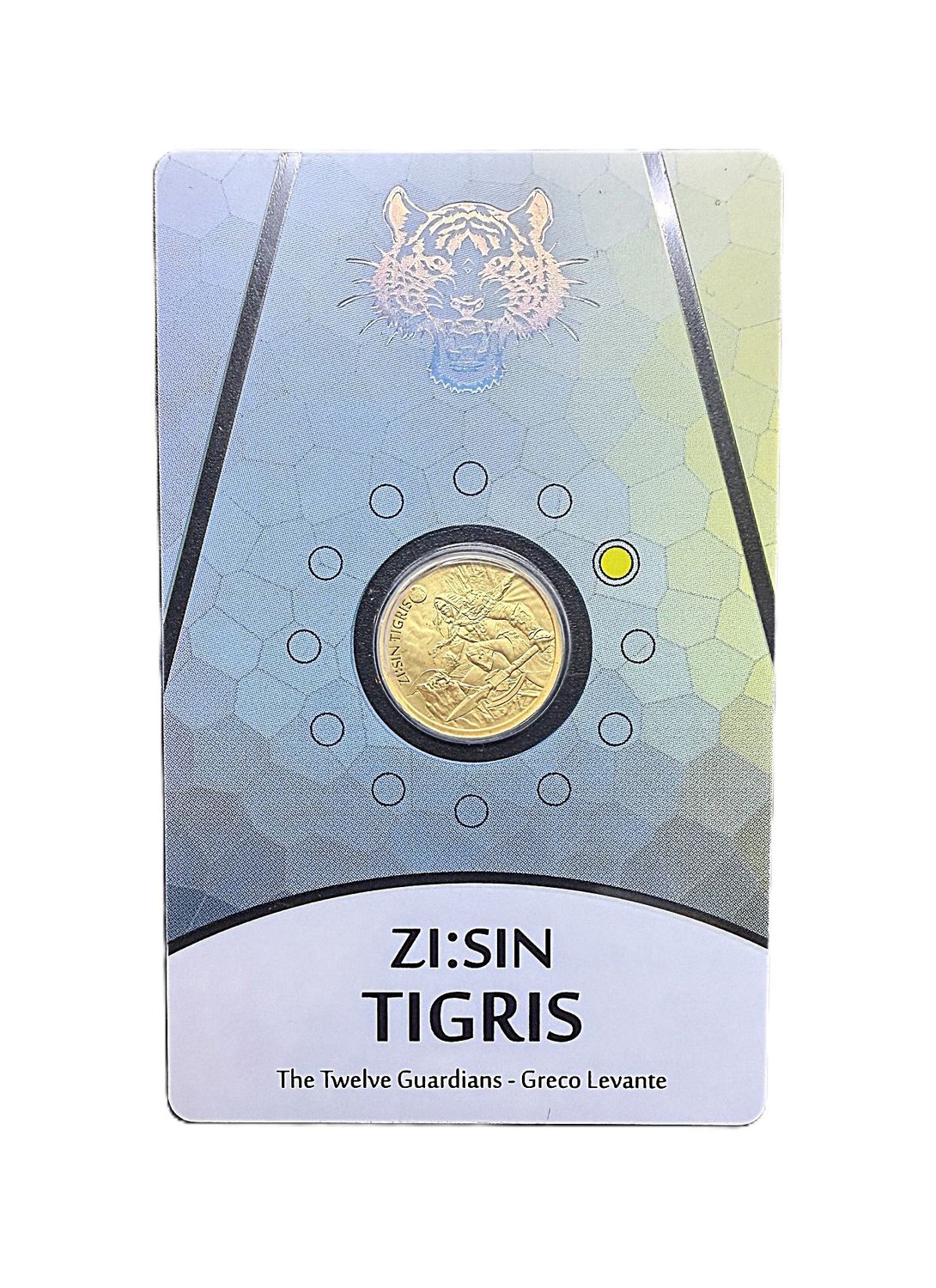 2022 South Korea 1/10 oz Gold Zi:Sin Tigris - Twelve Guardians Series