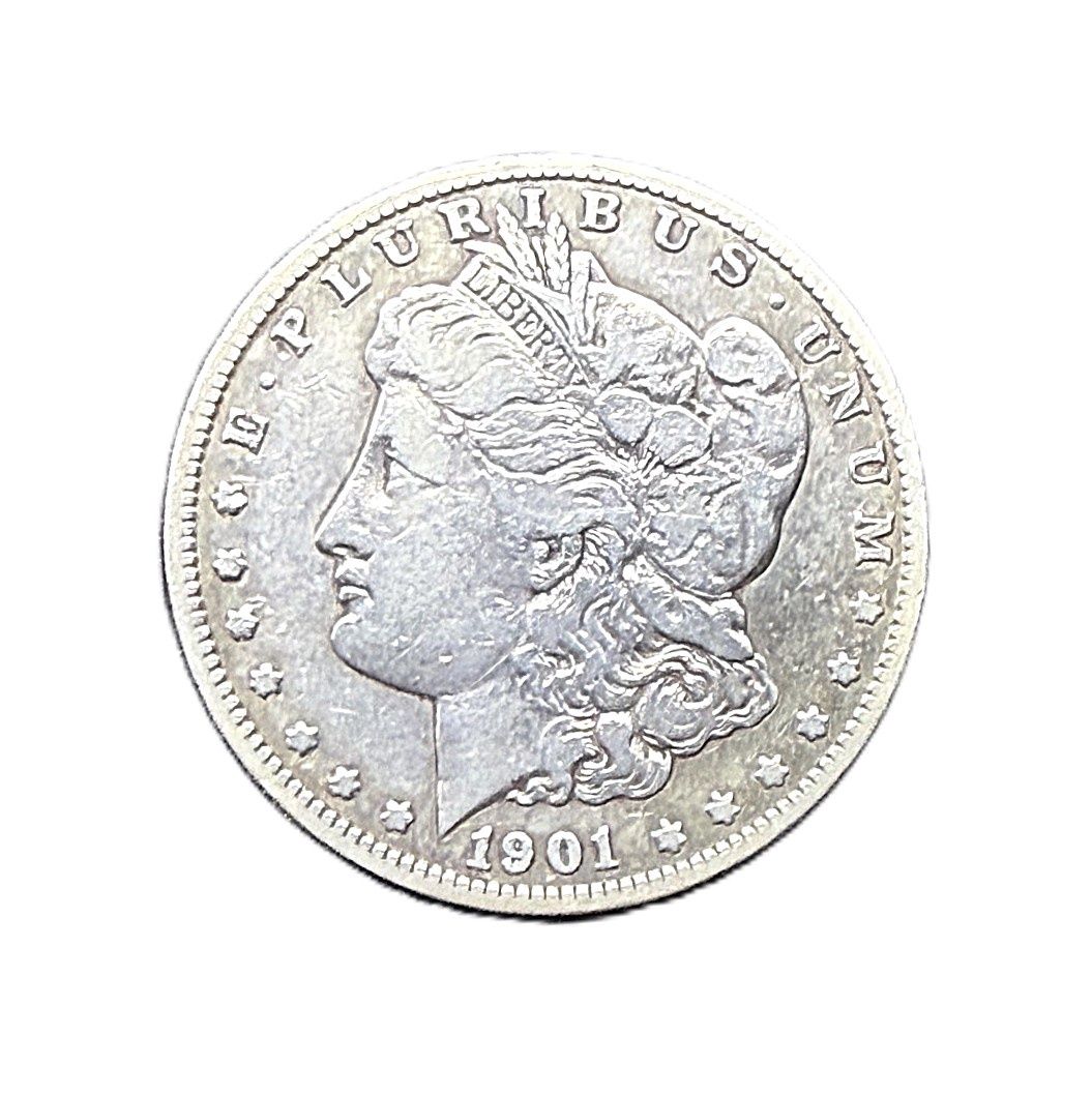 1901-O Morgan Silver Dollar - Toned