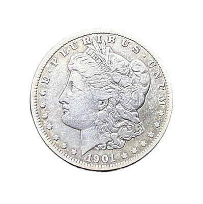 1901-O Morgan Silver Dollar - Toned