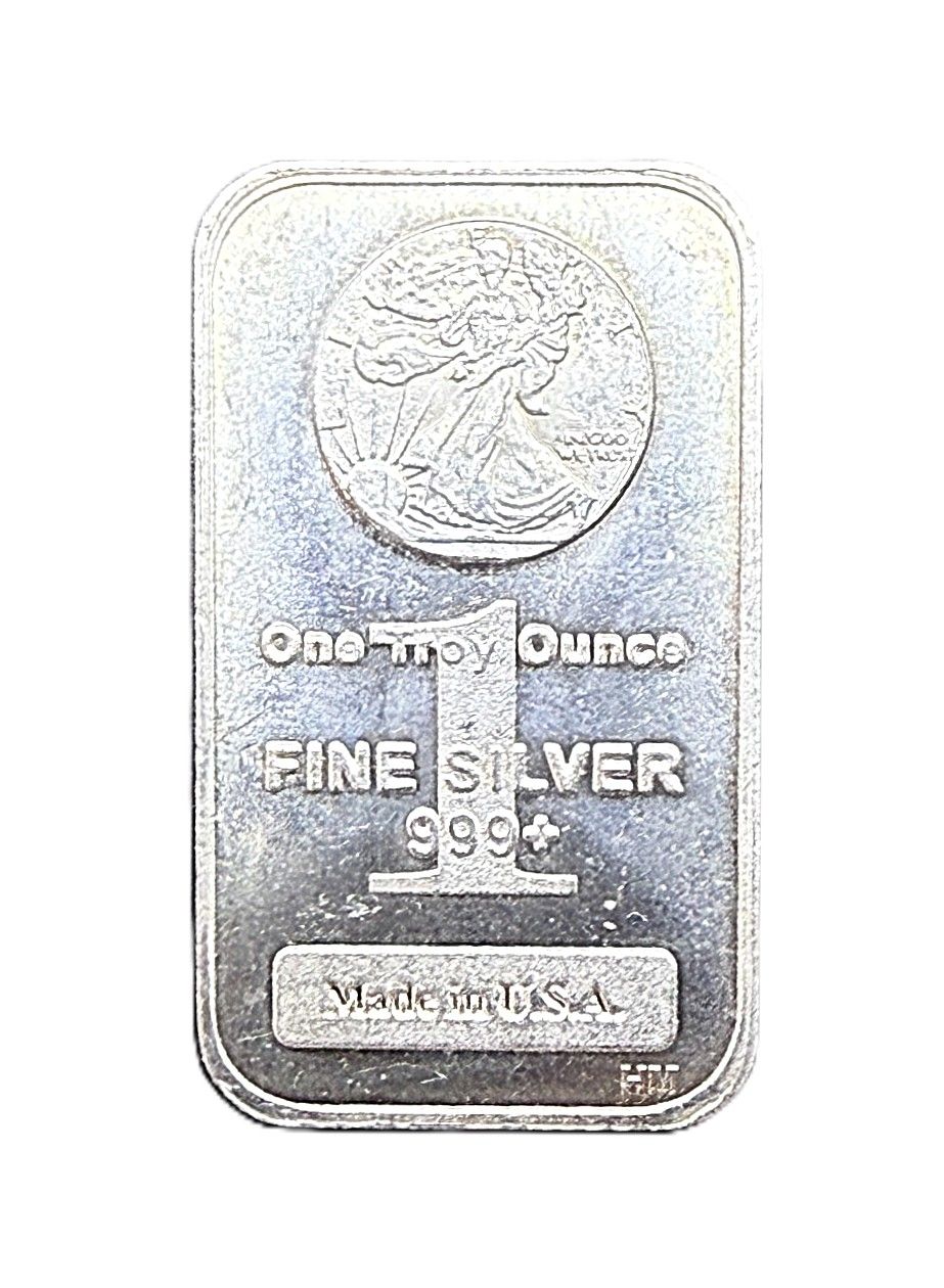 1 oz Highland Mint Walking Liberty Silver Bar