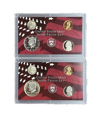 1999-S United States Mint Premier Silver Proof Set 8-Coin OGP COA Key Year